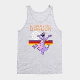 Year of the dragon Happy little purple dragon of imagination Tank Top